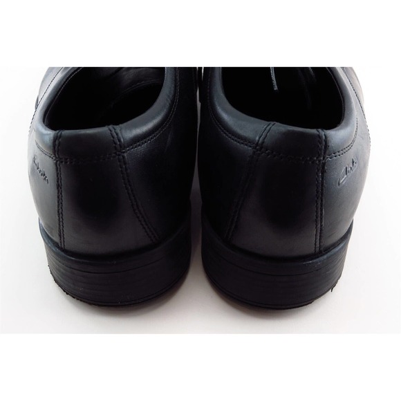 Clarks Derby‎ Oxfords Black Leather Men Shoes Size 10.5 Medium main image 7